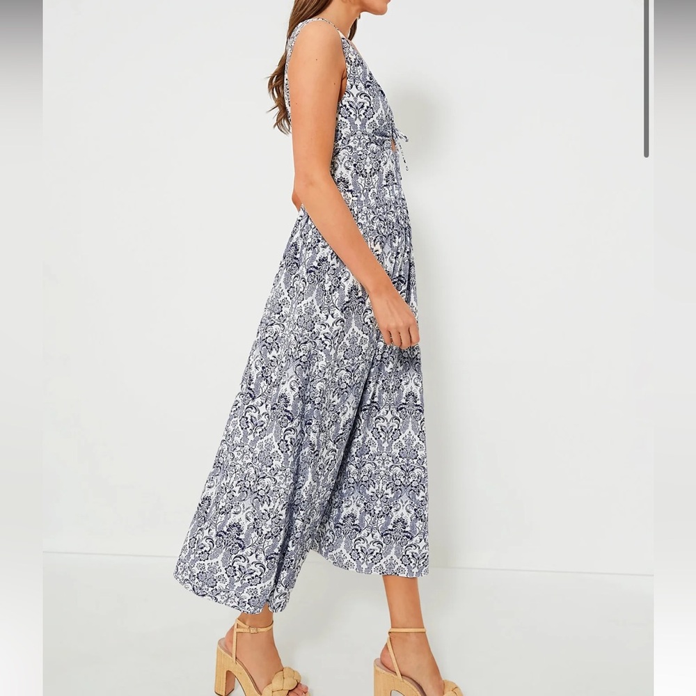 HYACINTH HOUSE
Navy Scroll Print Toula Dress - Picture 3 of 11